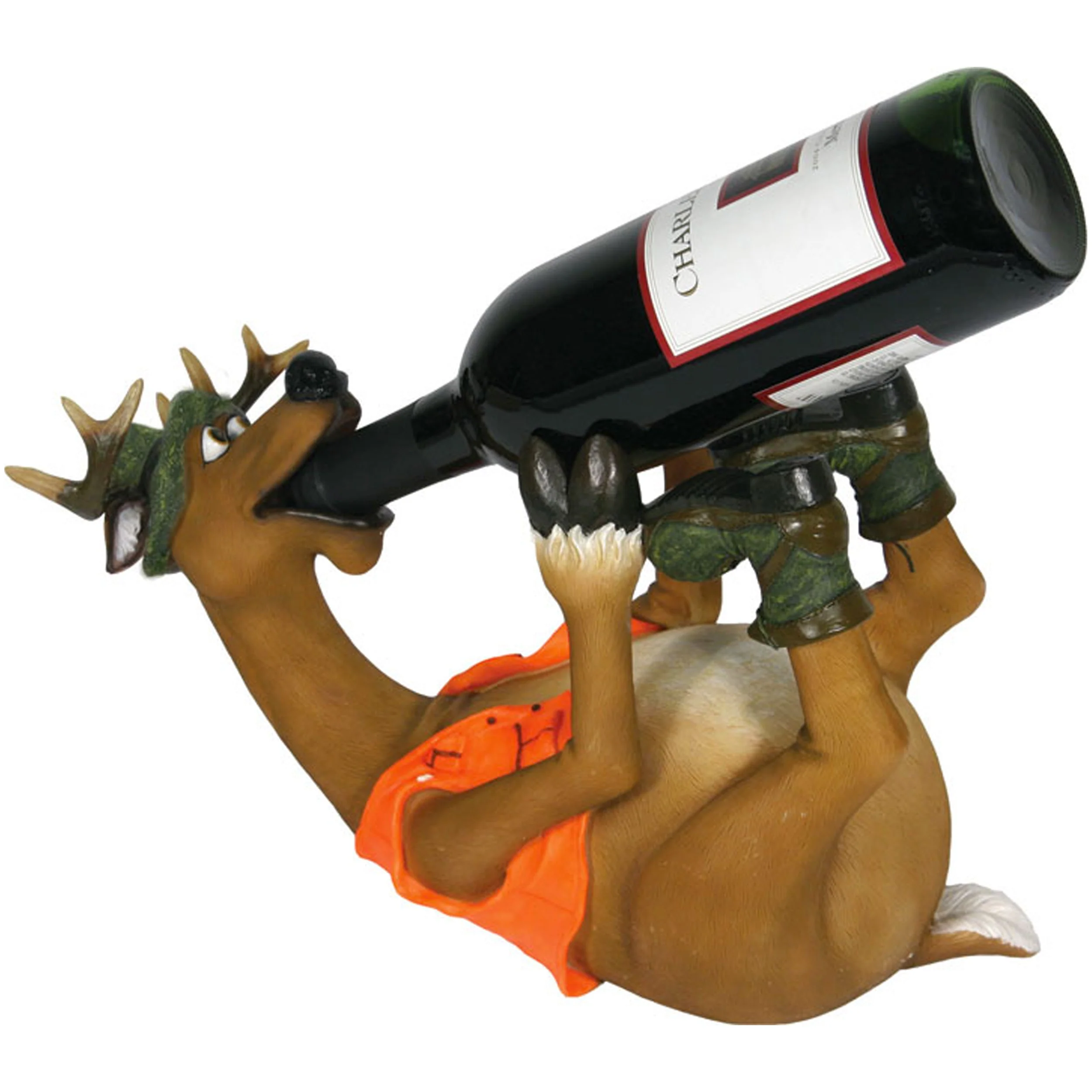 Sustainable Wine Bottle Holder-Deer Solid