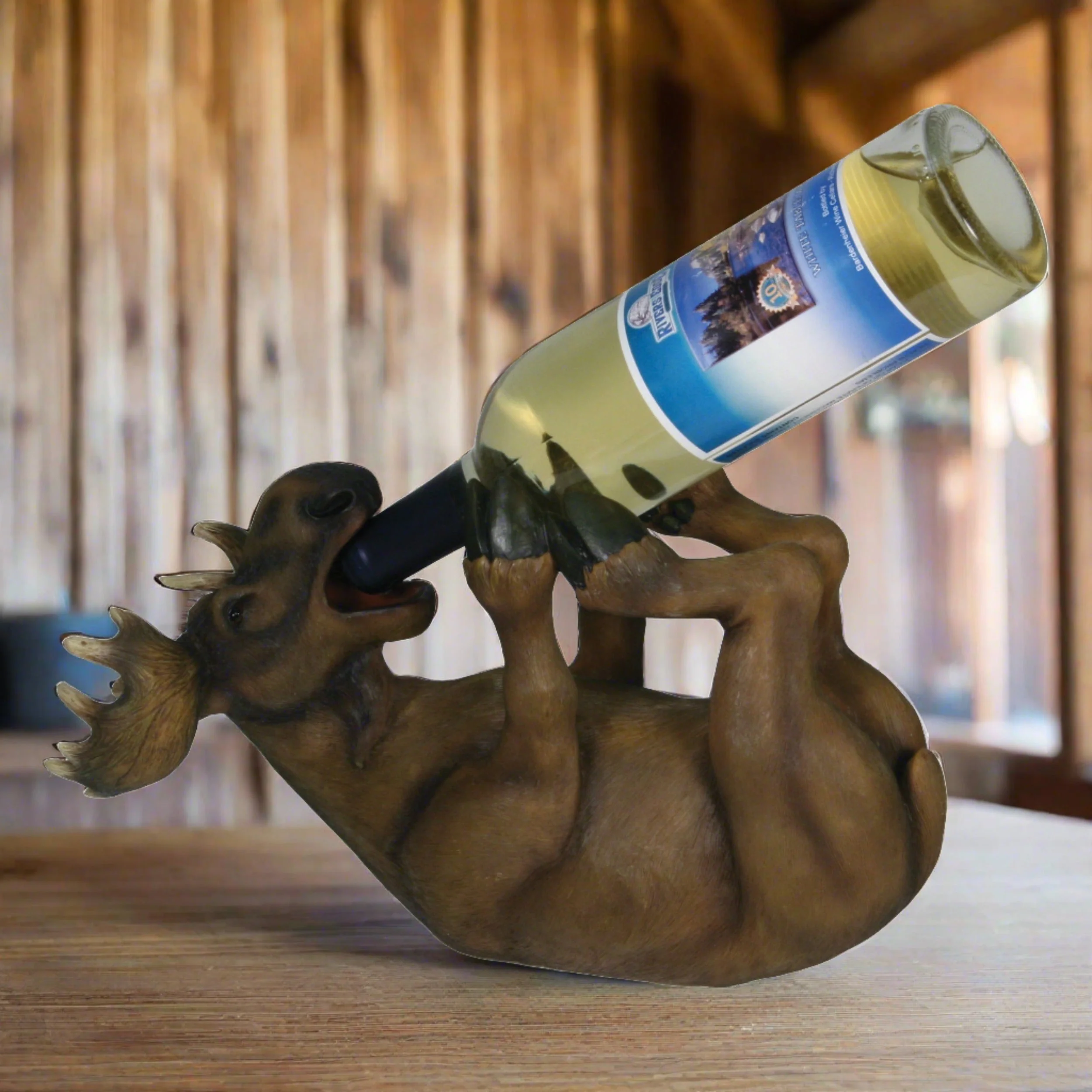 Recyclable Wine Bottle Holder-Moose Safe