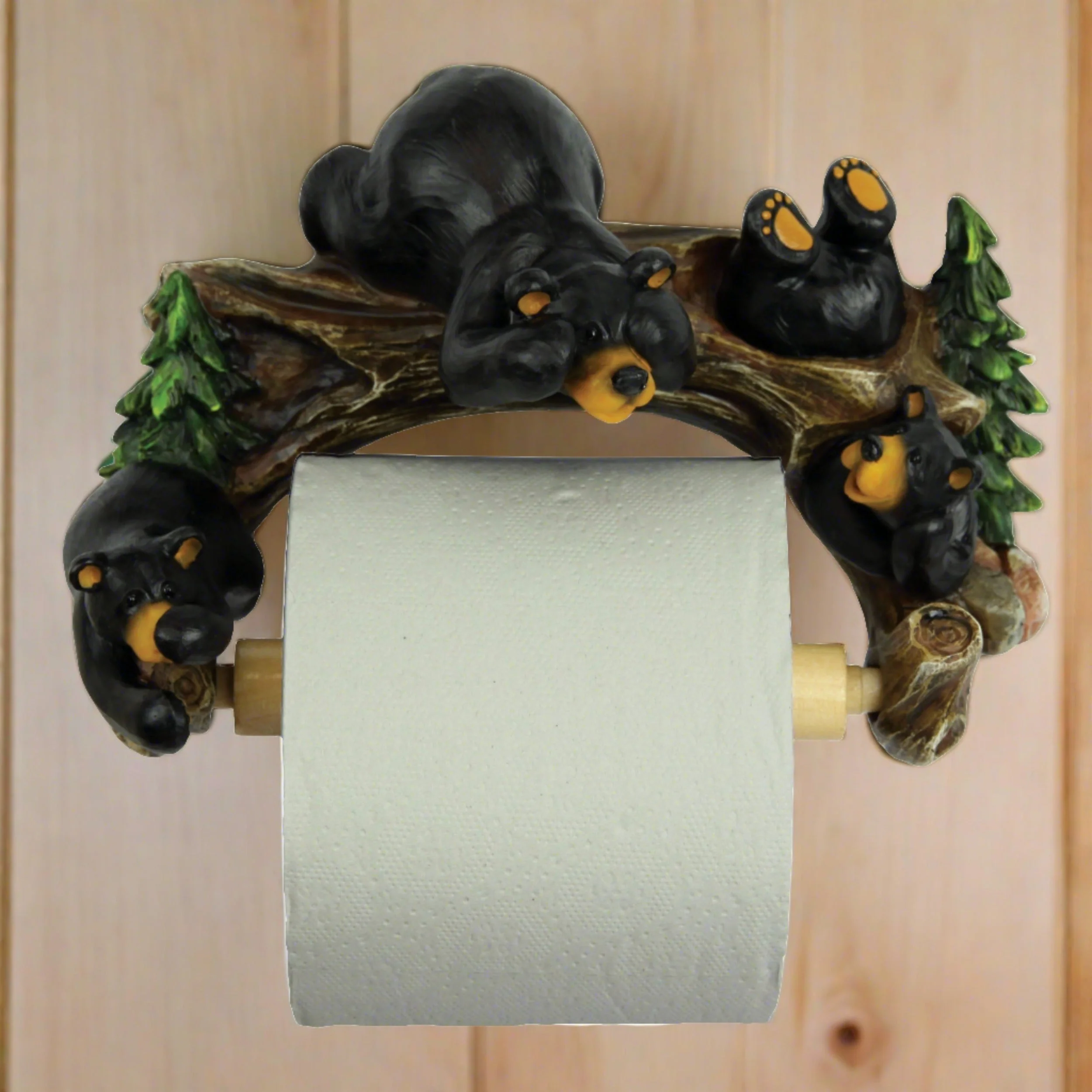 Minimalist TP Holder-Cute Bear Eco-Friendly