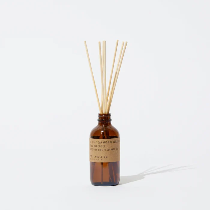 High-Performance No. 04 Teakwood Tobacco Reed Diffuser Modern