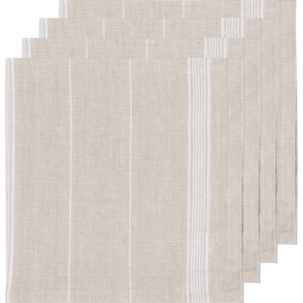 First-Class Maison Stripe Linen Napkins Fine