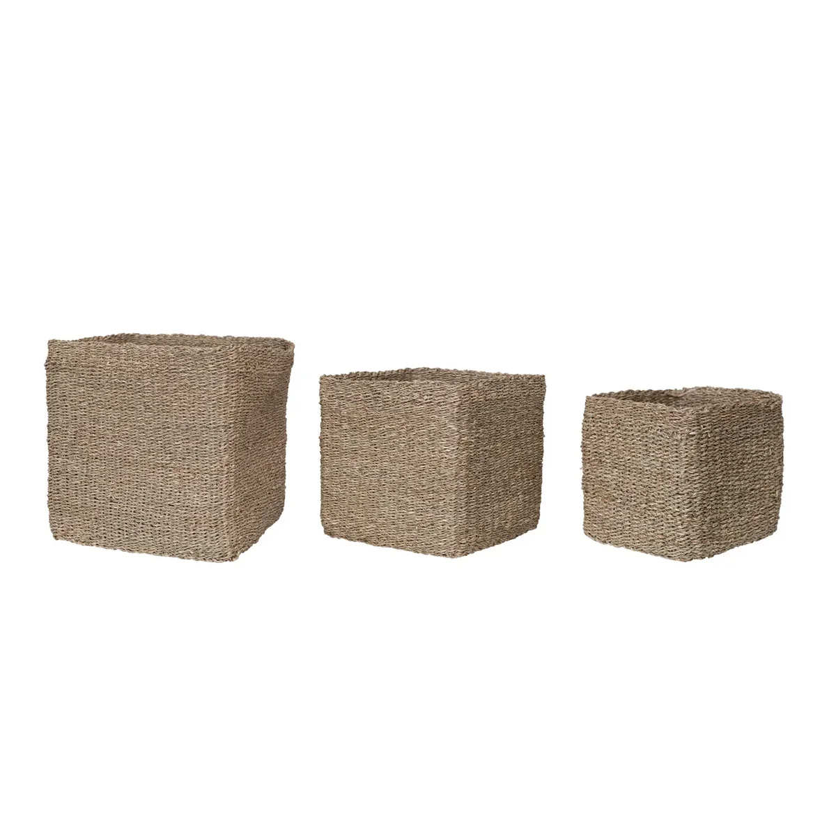 Prestigious Hand-woven Seagrass Basket Large Environmentally Friendly