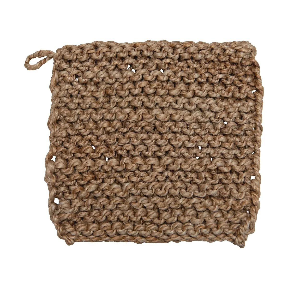 Quality Square Jute Crocheted Pot Holder Top-Quality