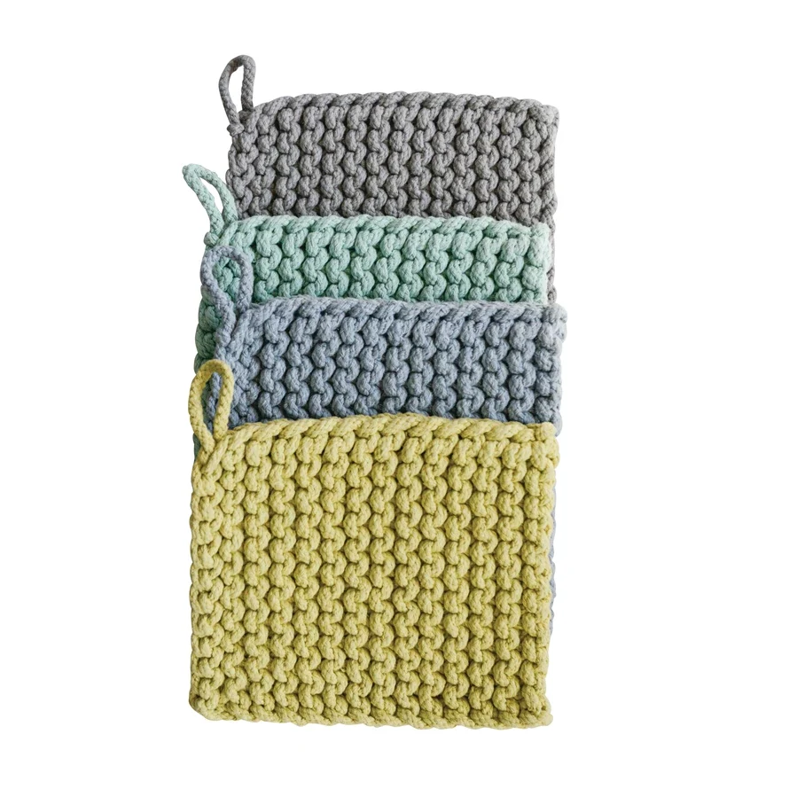 Advanced Cotton Crocheted Pot Holder Fast
