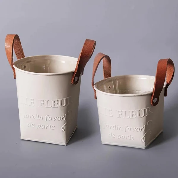Reusable Wrought Iron Storage Basket Comfortable