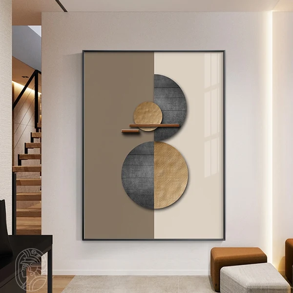 Durable Modern Abstract Canvas Wall Art Lightweight