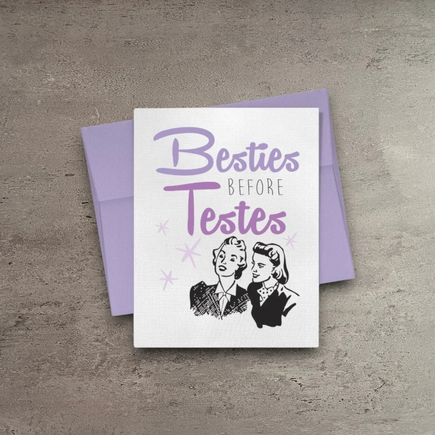 Professional ies Before Testes Card Fine Crafted