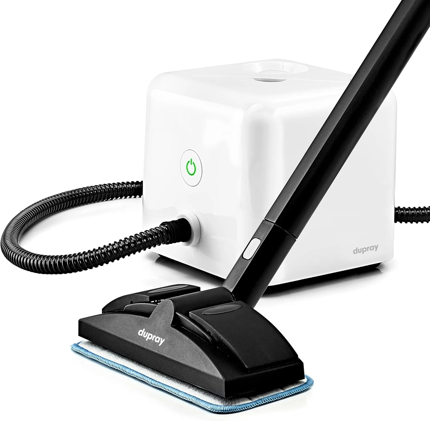 Classic Dupray Neat Steam Cleaner with 17-Piece Kit – Chemical- Steam Cleaning for Floors Cars Tile Upholstery Grout Smart
