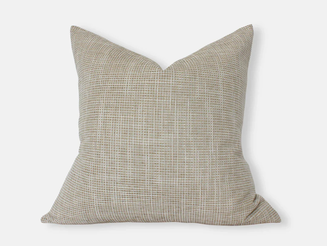 Consistent Layla Throw Pillow Beige Sophisticated