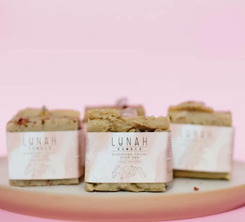 High-Performance Crystal Facial Soap Bars Innovative