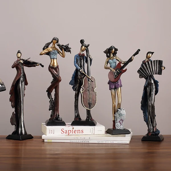 Exclusive Jazz Band Statue Collection Carefully Designed
