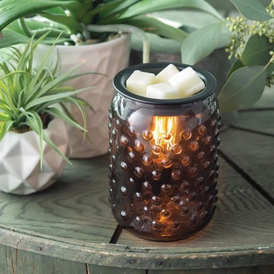 High-Performance Smoky Mid Century Vintage Bulb Illumination Fragrance Warmer Consistent
