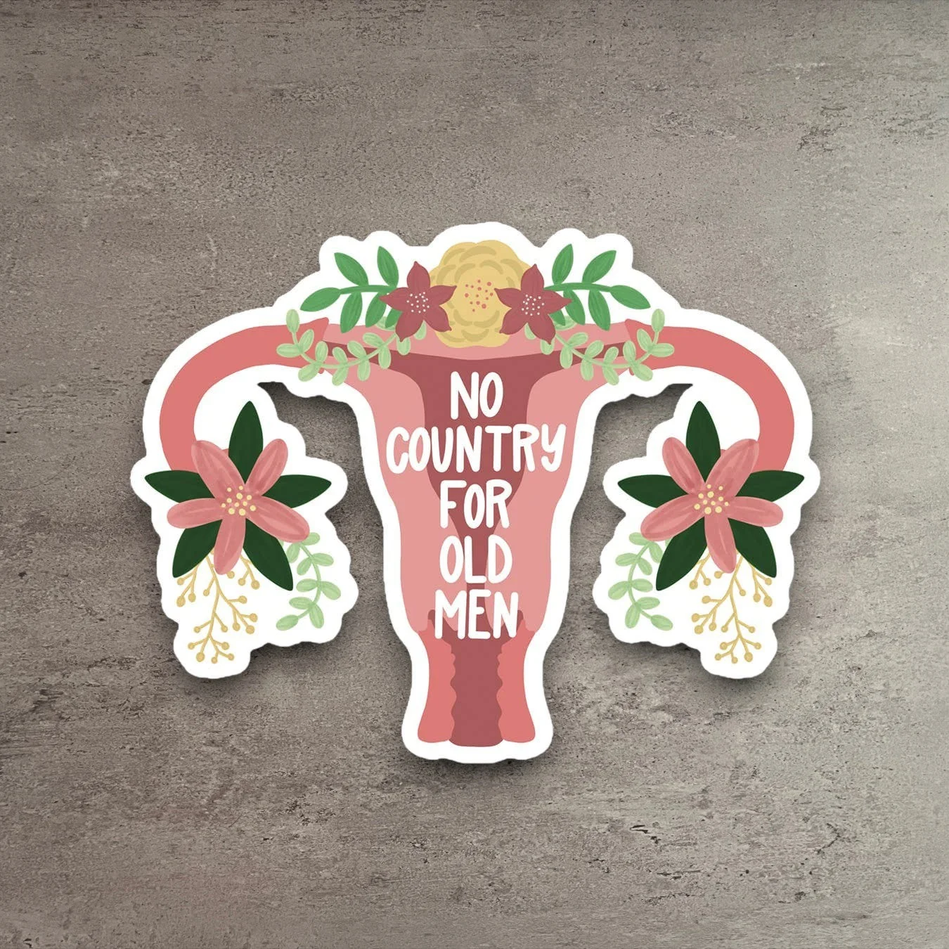 Fast No Country For Old Men Pro Choice Sticker Prestigious