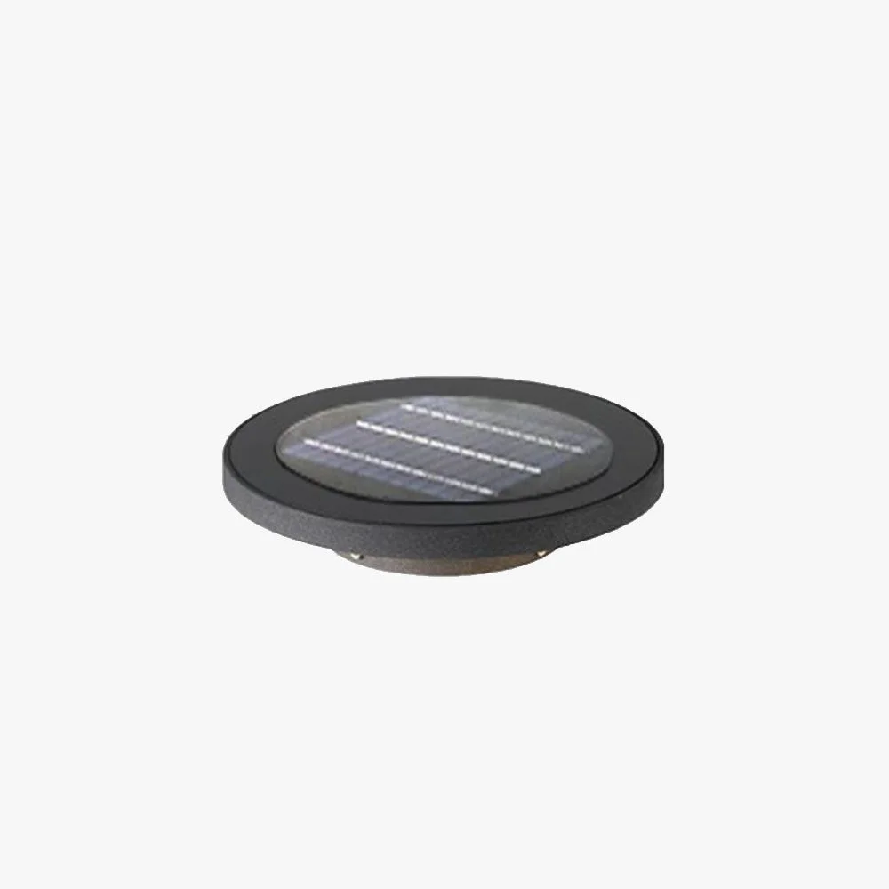 Solid Pena Außenleuchte Rasenfläche Runden Solarenergie ∅30CM Minimalist