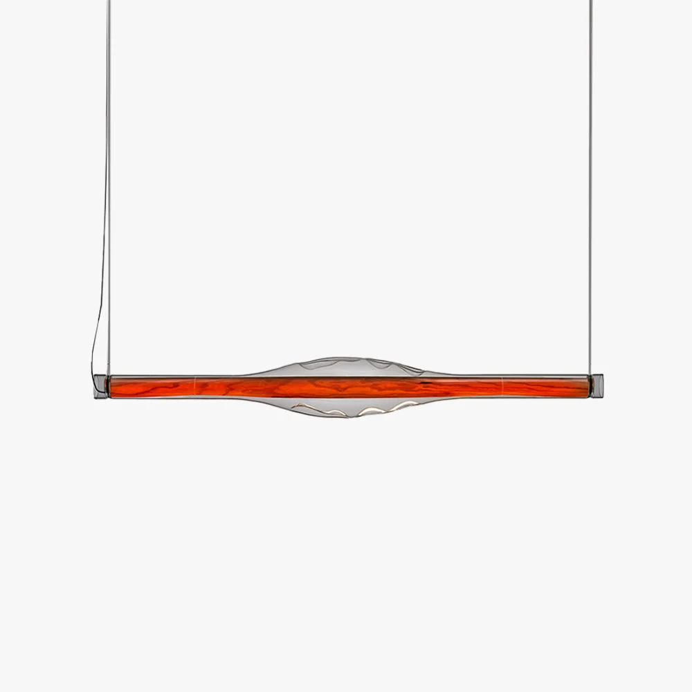 Environmentally Friendly Edge Pendelleuchte Metall Glas 2 Farben 121CM Lang Selected