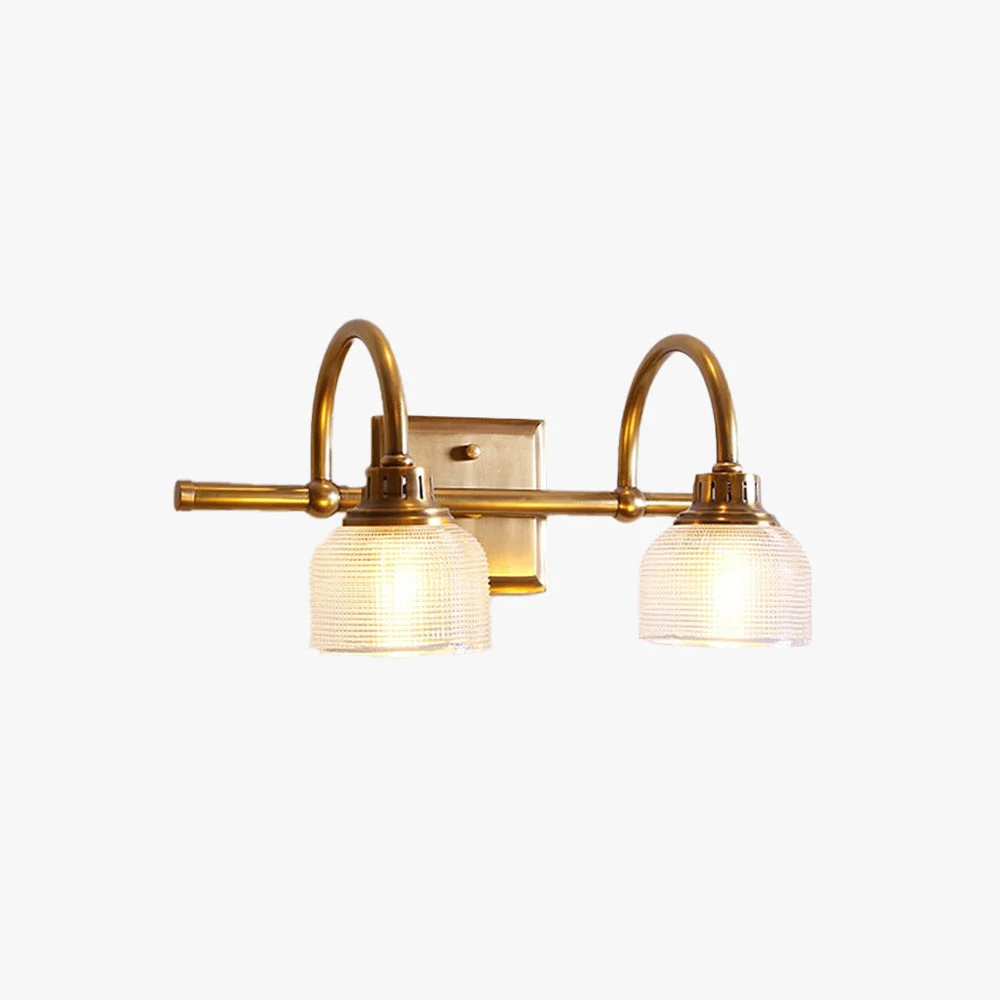 Efficient Lottie Prismatisch Spiegelfront Wandleuchte Glas 1 2 3-flammig Reusable