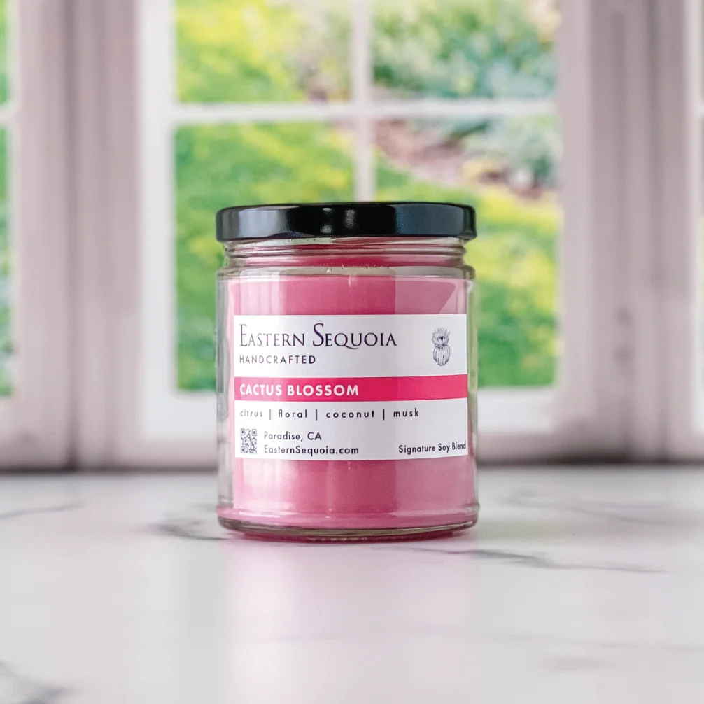 High-Grade Cactus Blossom Candle 7oz Certified