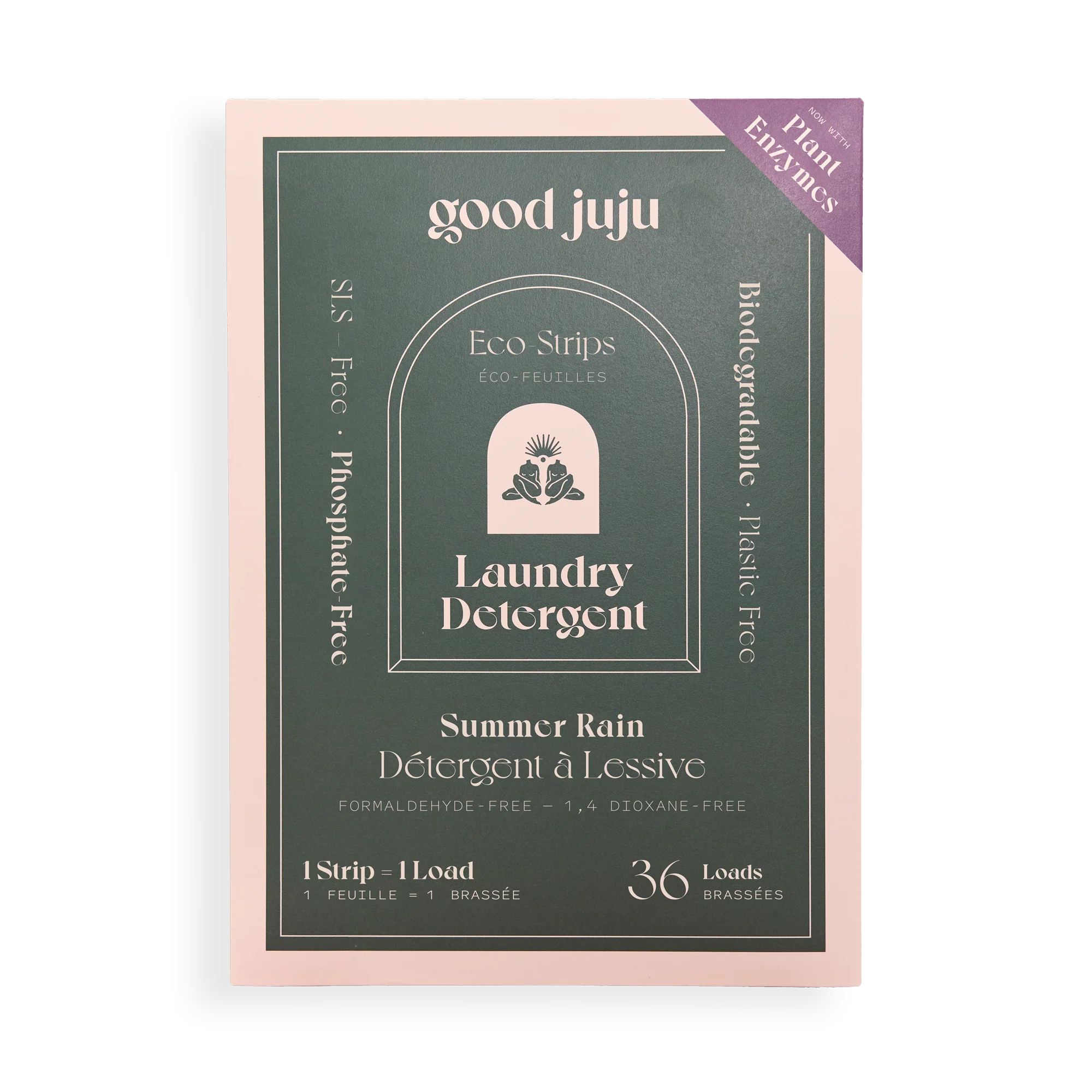 Clean Laundry Detergent Sheets in Summer Rain Secure
