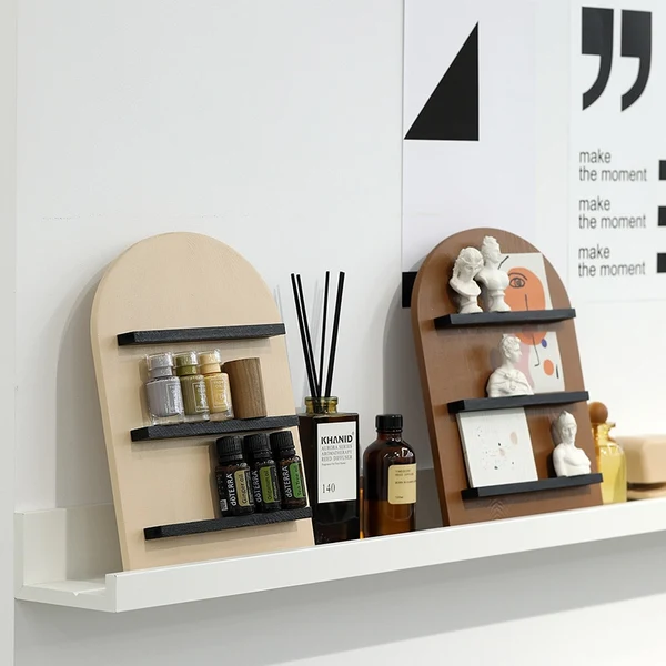 Breathable Nordic Wooden Display Stand Traditional