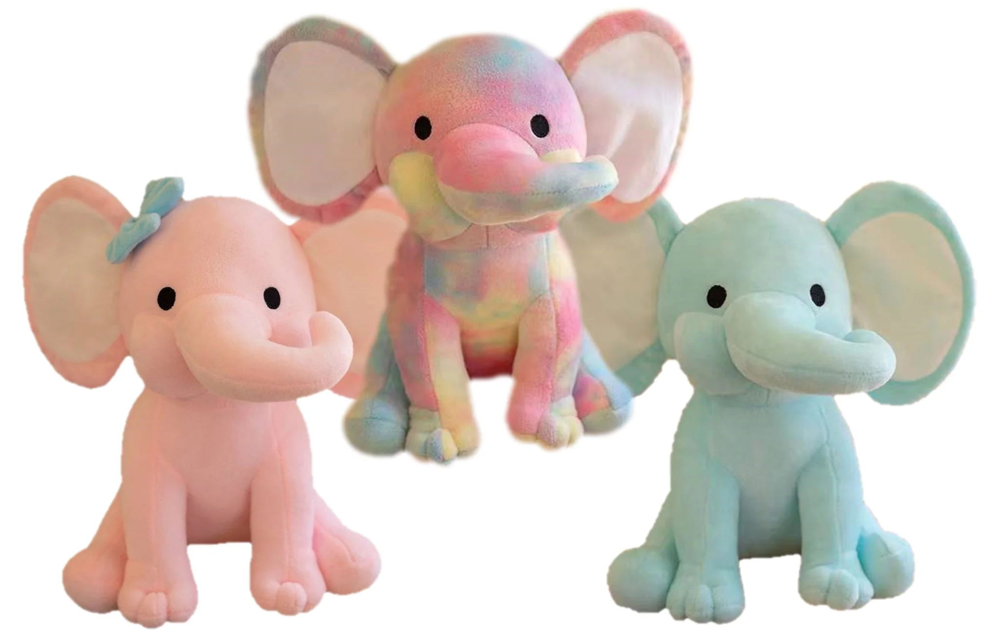 Clean 10 Elephant with Large Sublimation White Ears First-Class