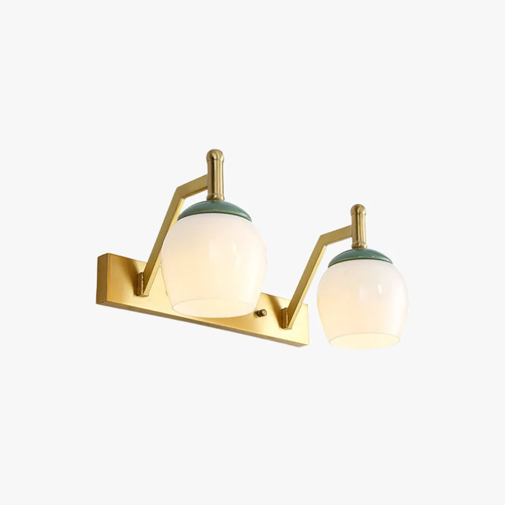 Fashionable Lottie Spiegelfront Wandleuchte Kuppel 2 3-flammig Refined