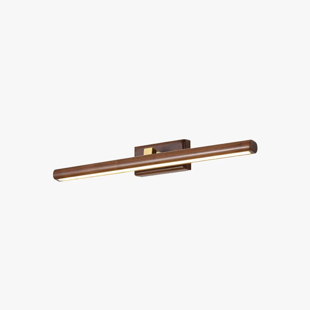 Pure Ozawa Spiegelfront Wandleuchte Holz 41 60 90CM Lang Easy-to-Use
