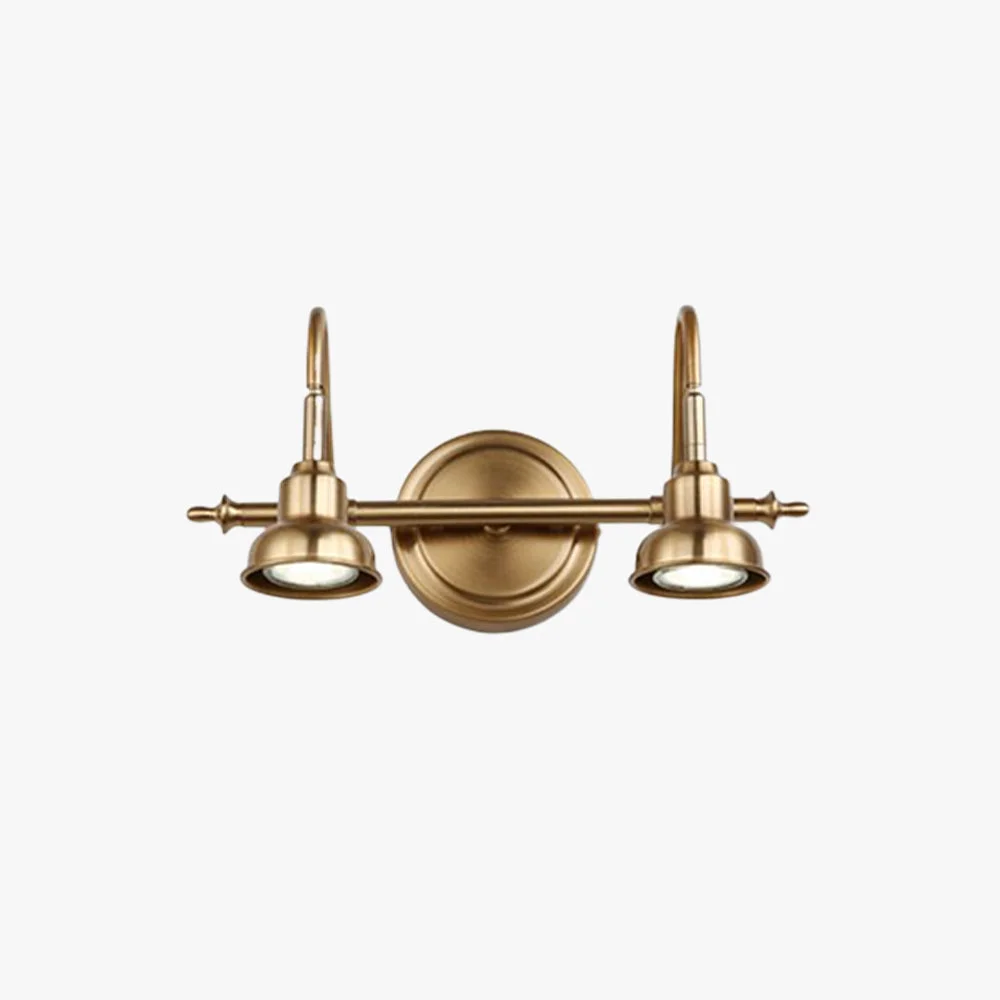 User-Friendly Eryn Postmoderne Goldene Spiegelfront Waschtisch-Wandleuchte 2 3 4-flammig Premium