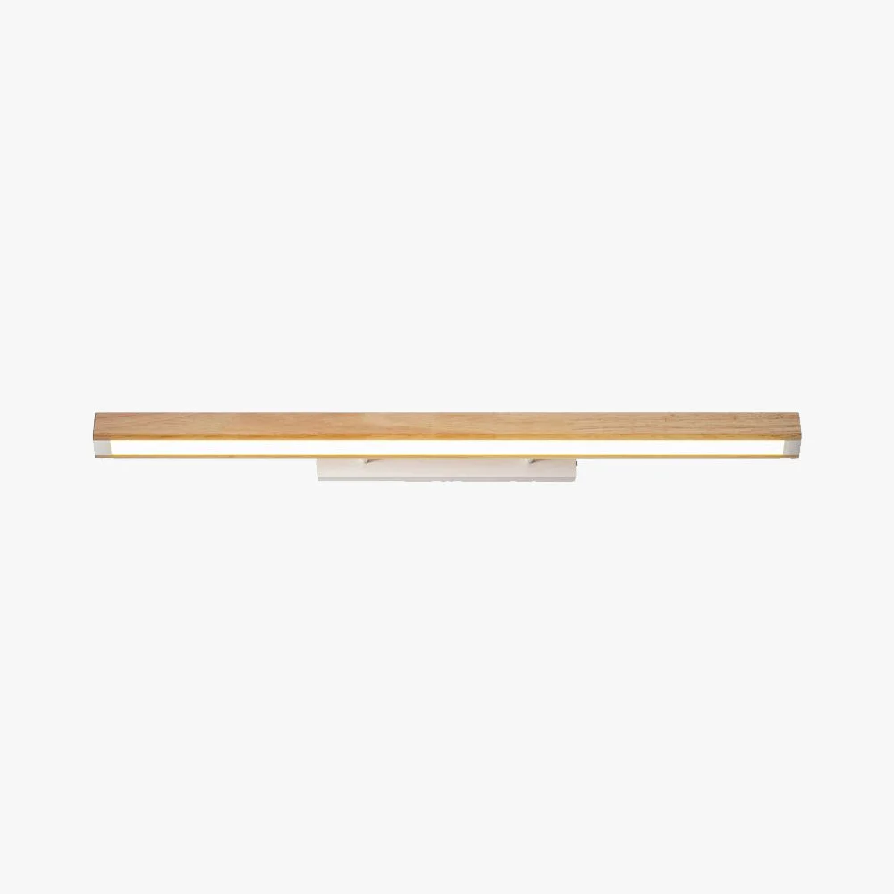 Responsible Ozawa Lineare Spiegelfront Waschtisch-Wandleuchte Smooth