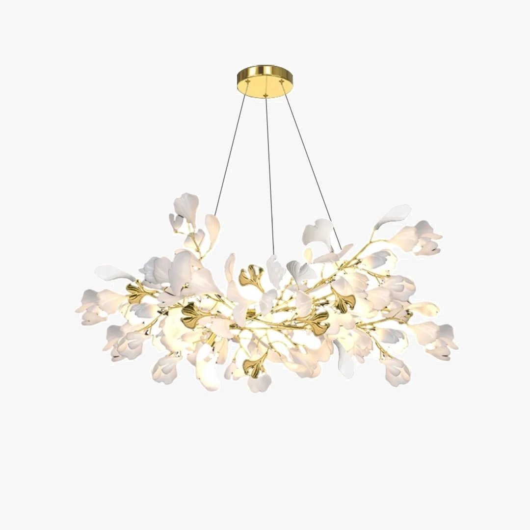 Eco-Friendly Gingko Chandelier C Secure