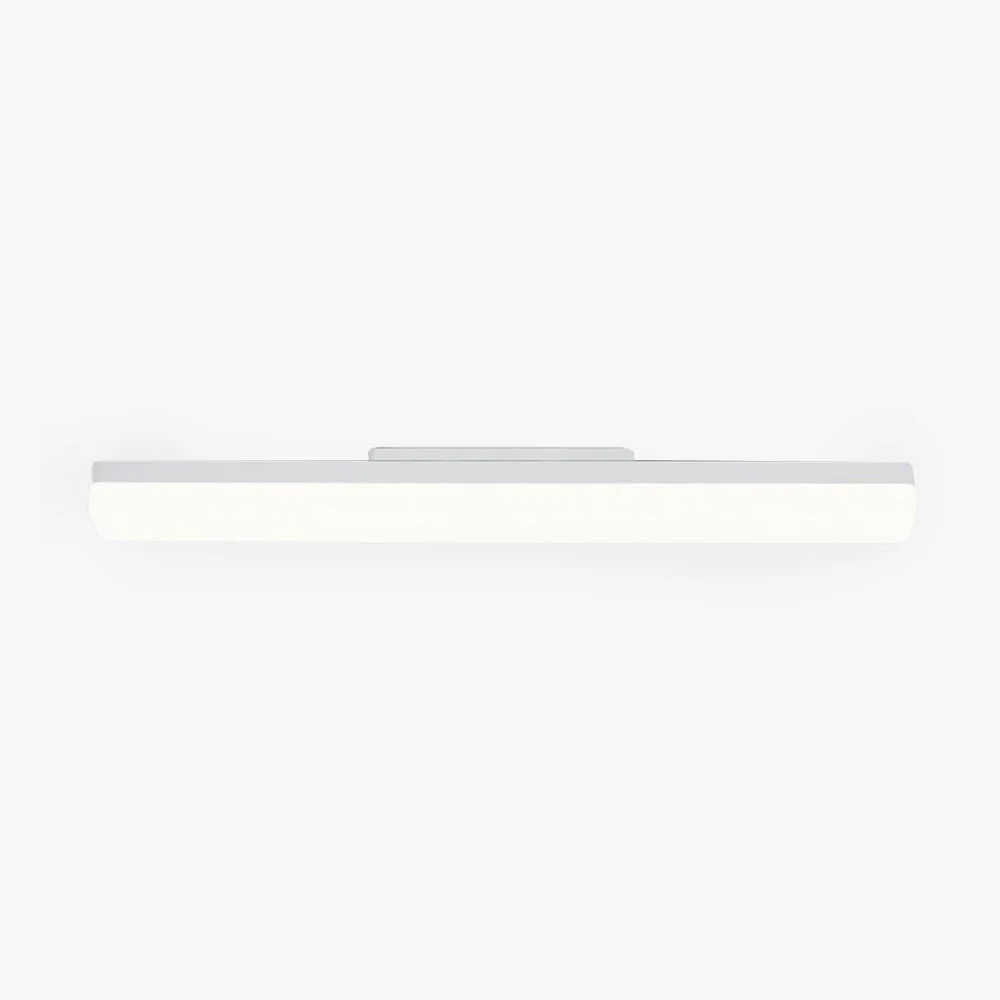 Reliable Edge Rechteckige Weiße Spiegelfront Eitelkeit Wandleuchte 20 40 60CM Lang Classic