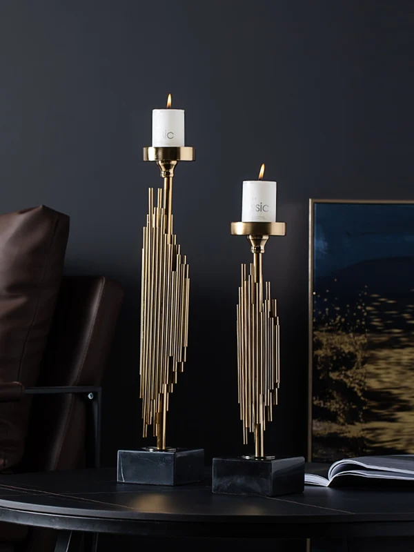 Innovative Abstract Candle Holder Effective