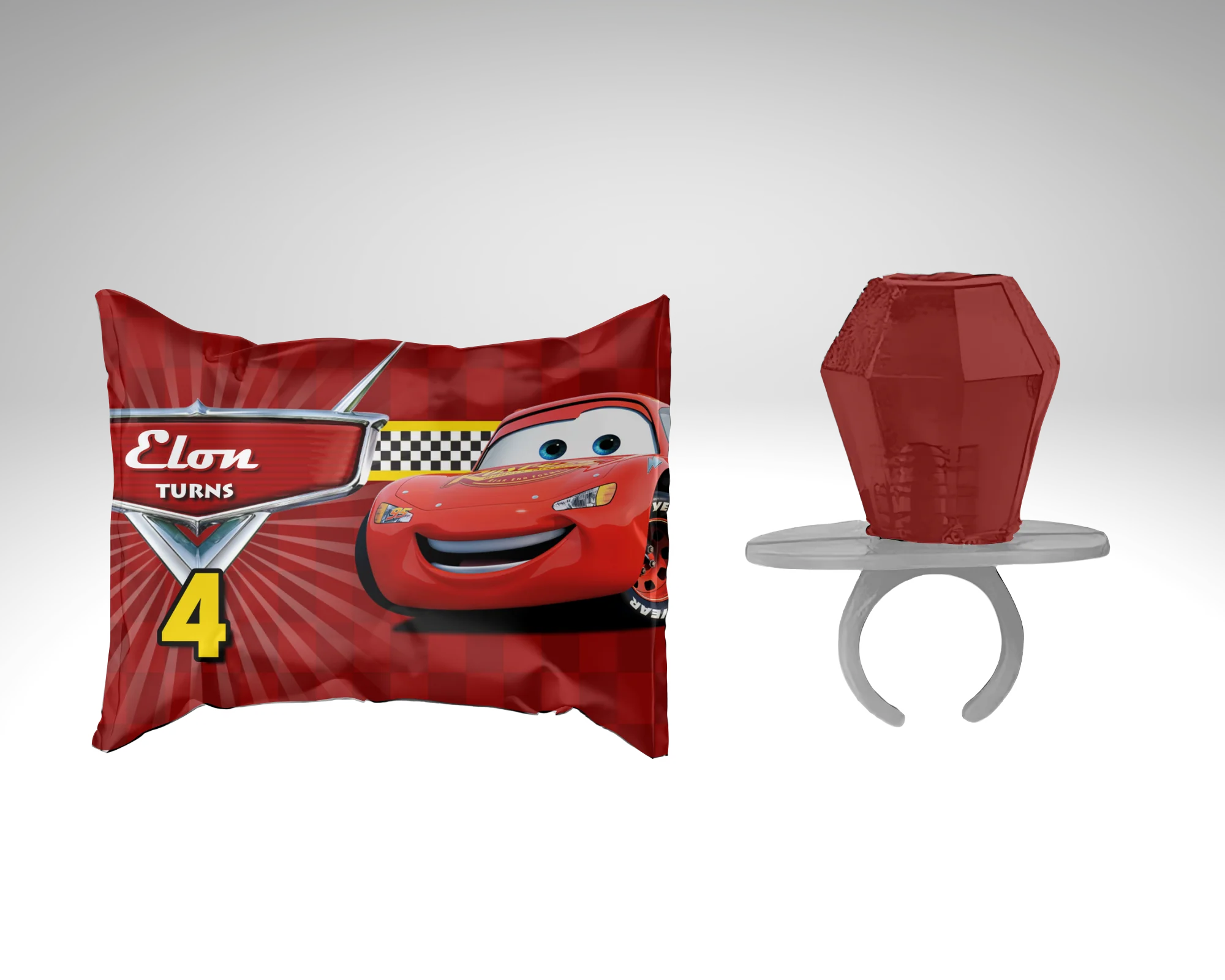 Eco-Friendly Custom Ring Pops Flexible