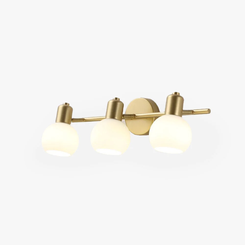 Environmentally Friendly Valentina Gold Spiegelfront Waschtisch-Wandleuchte 1 2 3-flammig Top-Quality