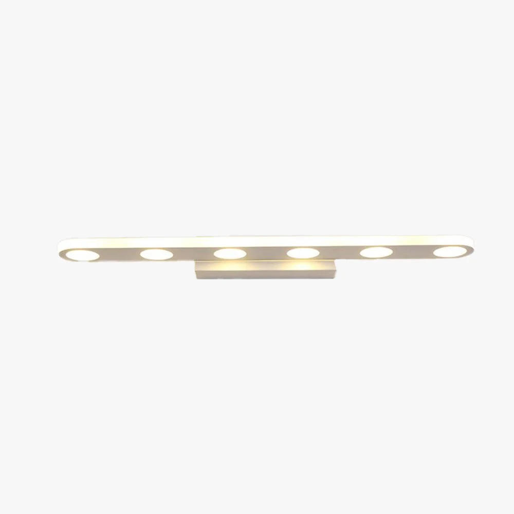 Reusable Leigh Ovale Weiße Spiegelfront Eitelkeit Wandleuchte 41 58CM Lang Exceptional