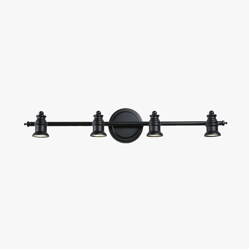 Responsible Alessio Schwarzer Spiegel Front Vanity Wandleuchte 2 3 4-flammig Effective