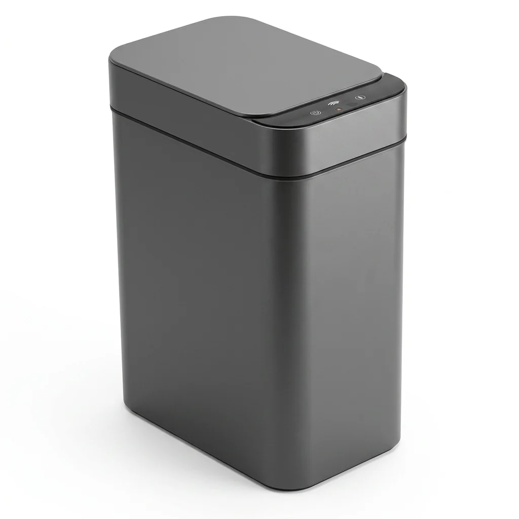 Practical Touchless Sensor Bin Hands- Slim Hygienic Unique