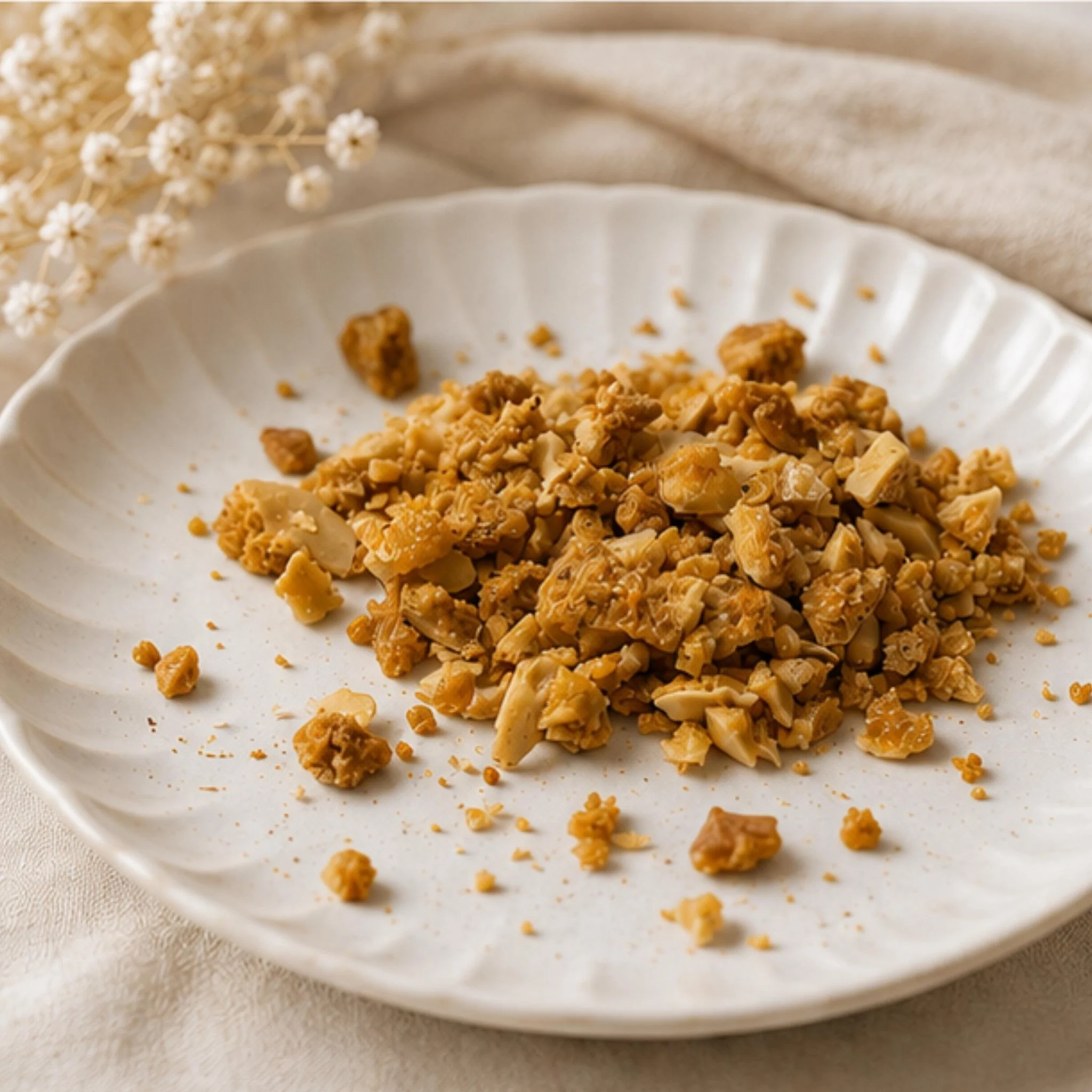 Unique Honeycomb Garnish Dessert Topping Sponge Toffee Crumble Caramelized Seafoam Gourmet Dessert Sprinkles Exclusive