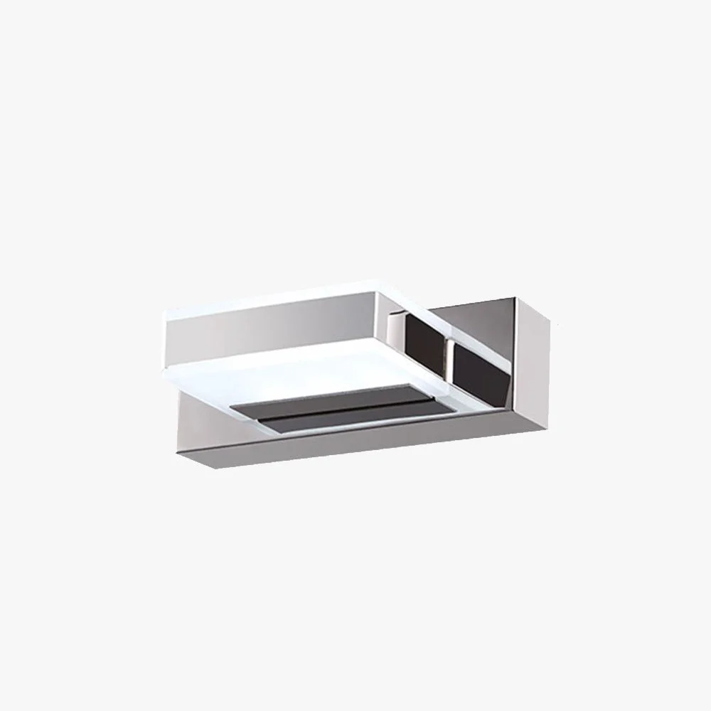 Innovative Leigh Quadratische Block-Spiegelfront-Wandleuchte 1 2 3 4-flammig Relaxed