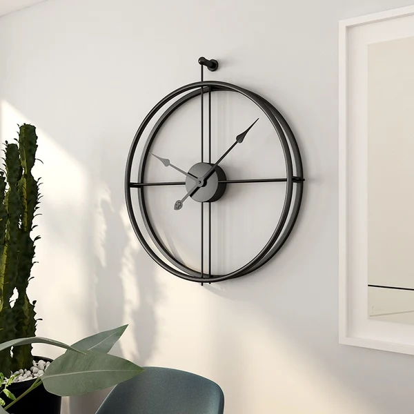 Modern Mika Nordic Wall Clock Practical