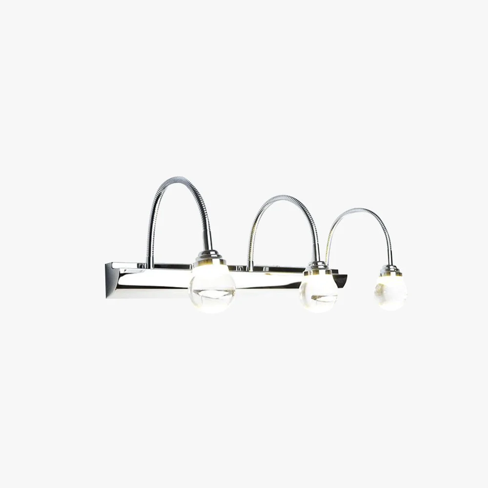 Advanced Leigh Flexible Spiegelfront Waschtisch-Wandleuchte 2 3-flammig 20 46CM Lang Elegant