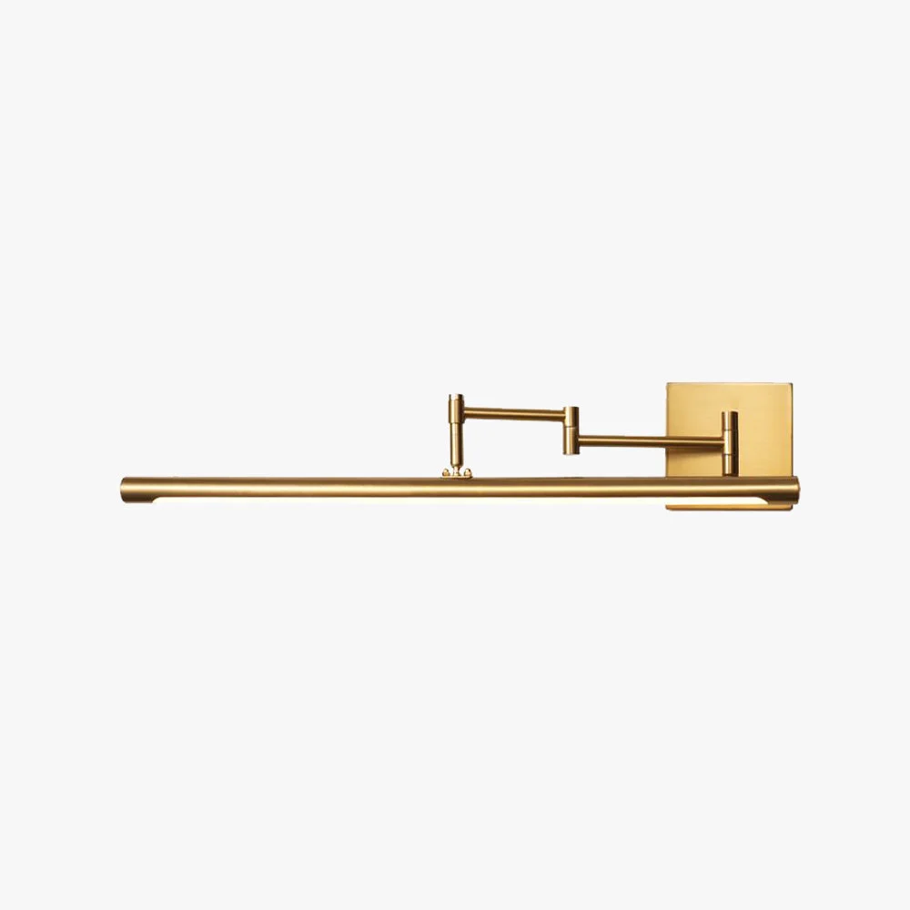 Relaxed Edge Verstellbare Spiegelfront Waschtisch-Wandleuchte Metall 40 60 80CM Lang Convenient