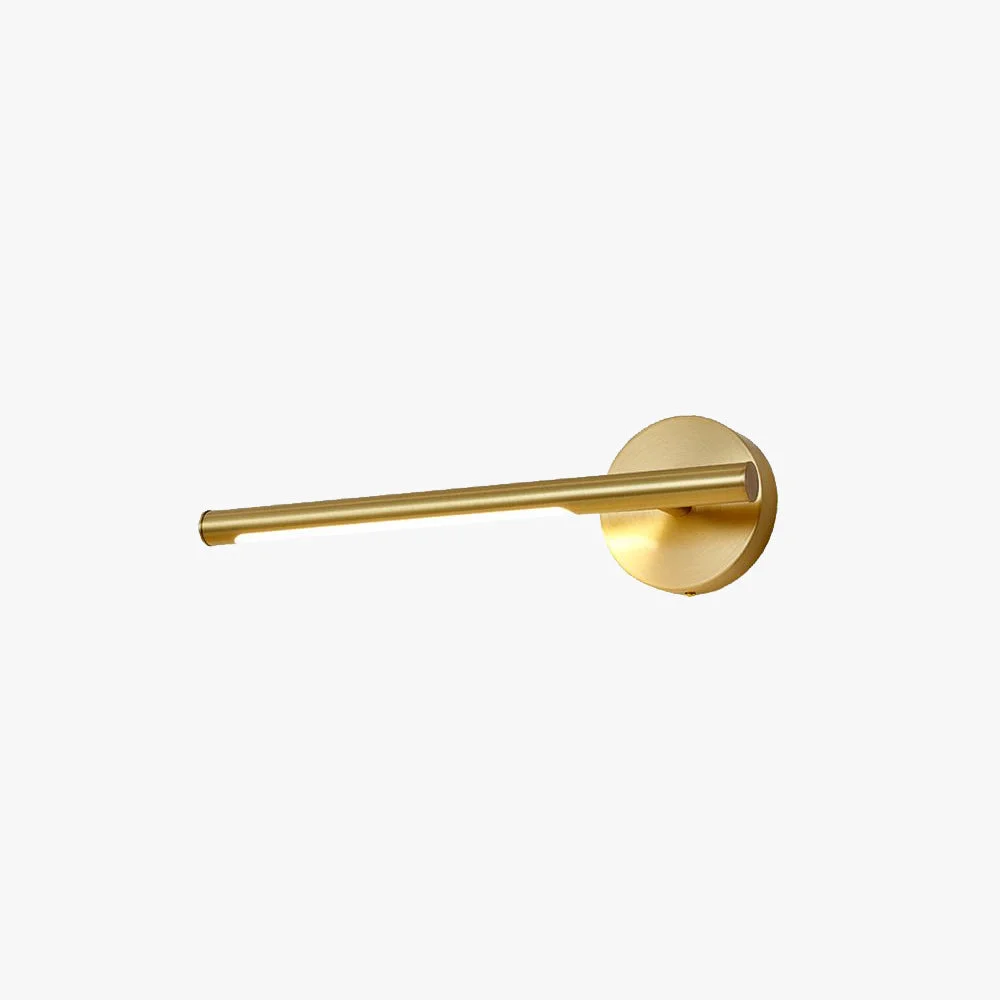 Advanced Edge Linear Spiegel Eitelkeit Wandleuchte Messing 50 64CM Lang Green
