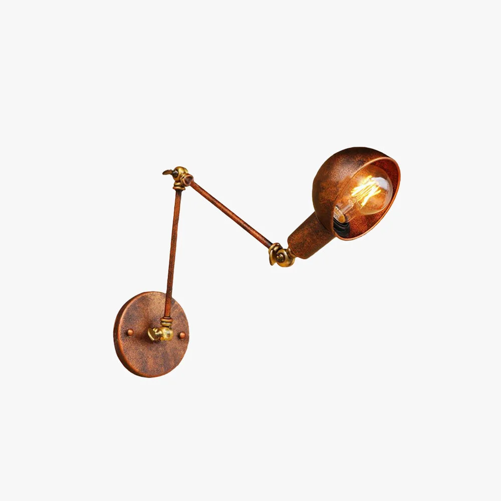 Certified Brady Rust Verstellbare Wandleuchte 20 30CM Lang Responsible