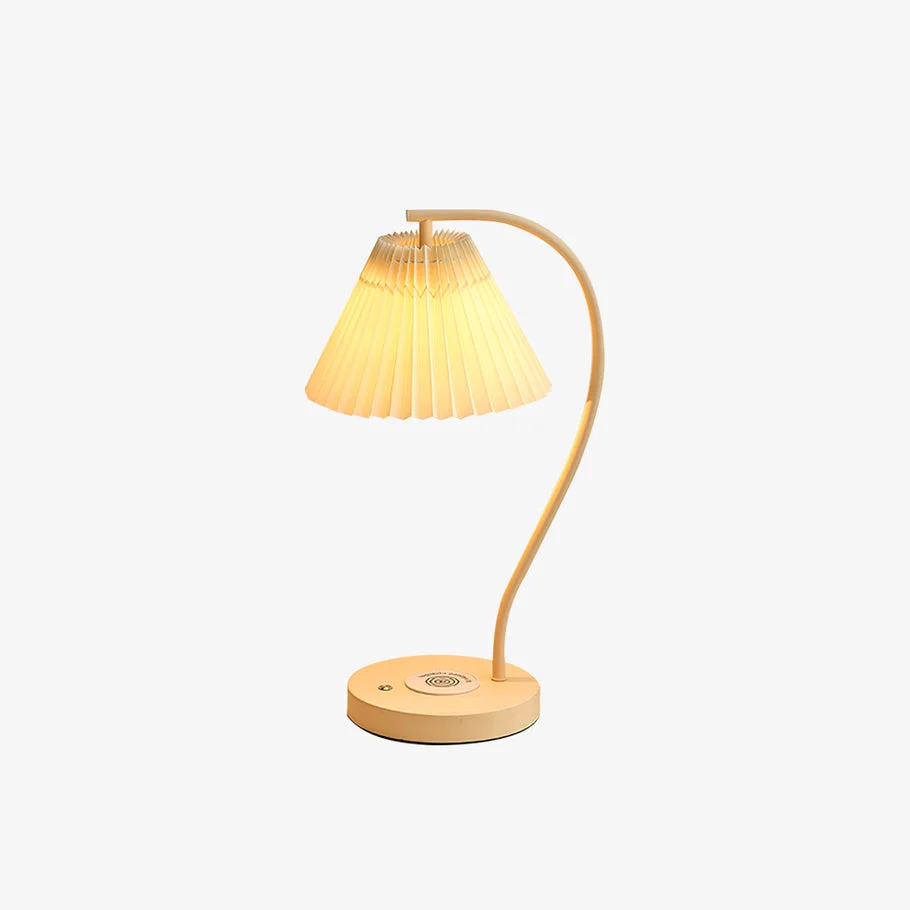 Professional Ozawa Plissierte Tischlampe 2 Farben High-End