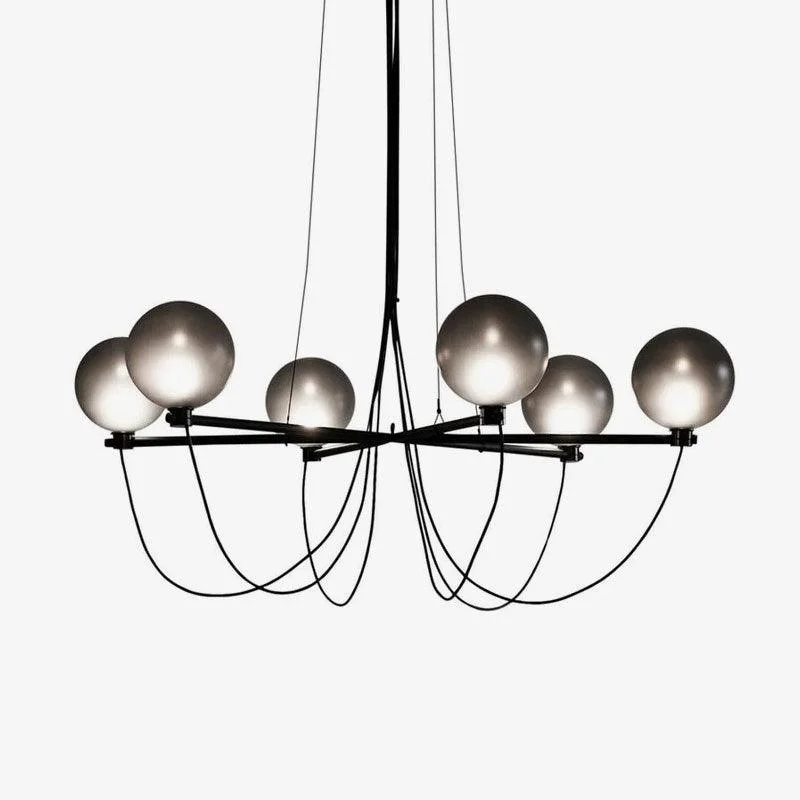 Dependable Valentina Kronleuchter 6-flammig 2 Farben ∅120CM Classic