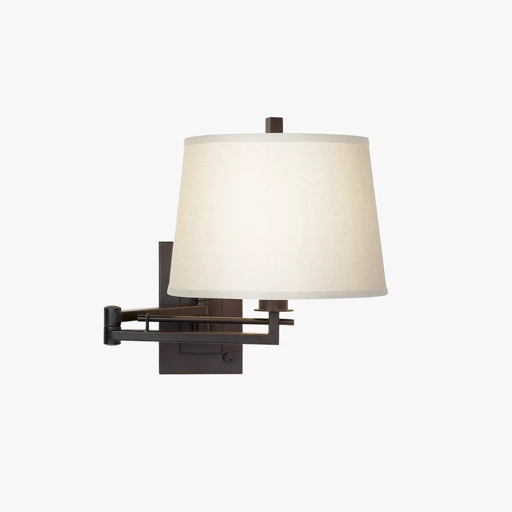 Fast Eyrn Bronze Steckbare Verstellbare Wandlampe ∅30CM Durable