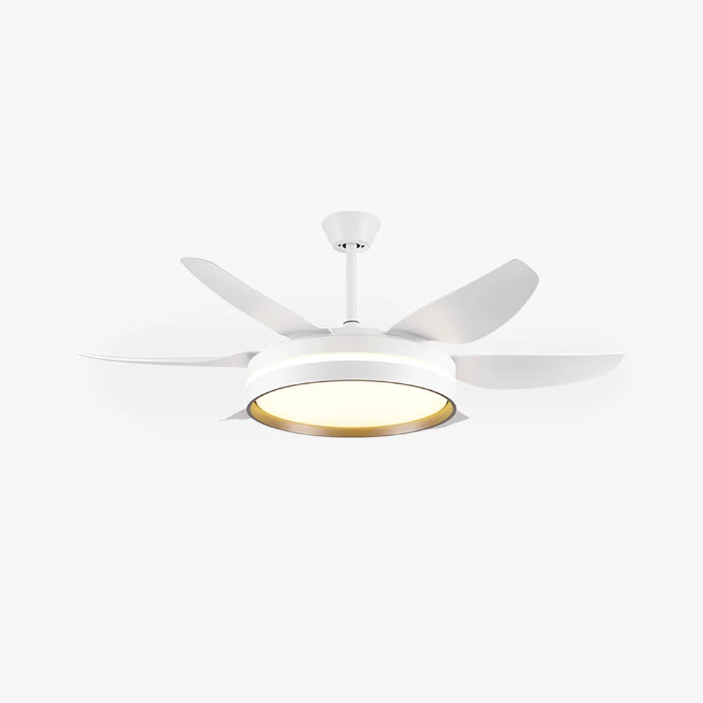 Convenient Haydn 6-Blatt-Deckenventilator mit Beleuchtung Grundlegend ∅130CM Versatile