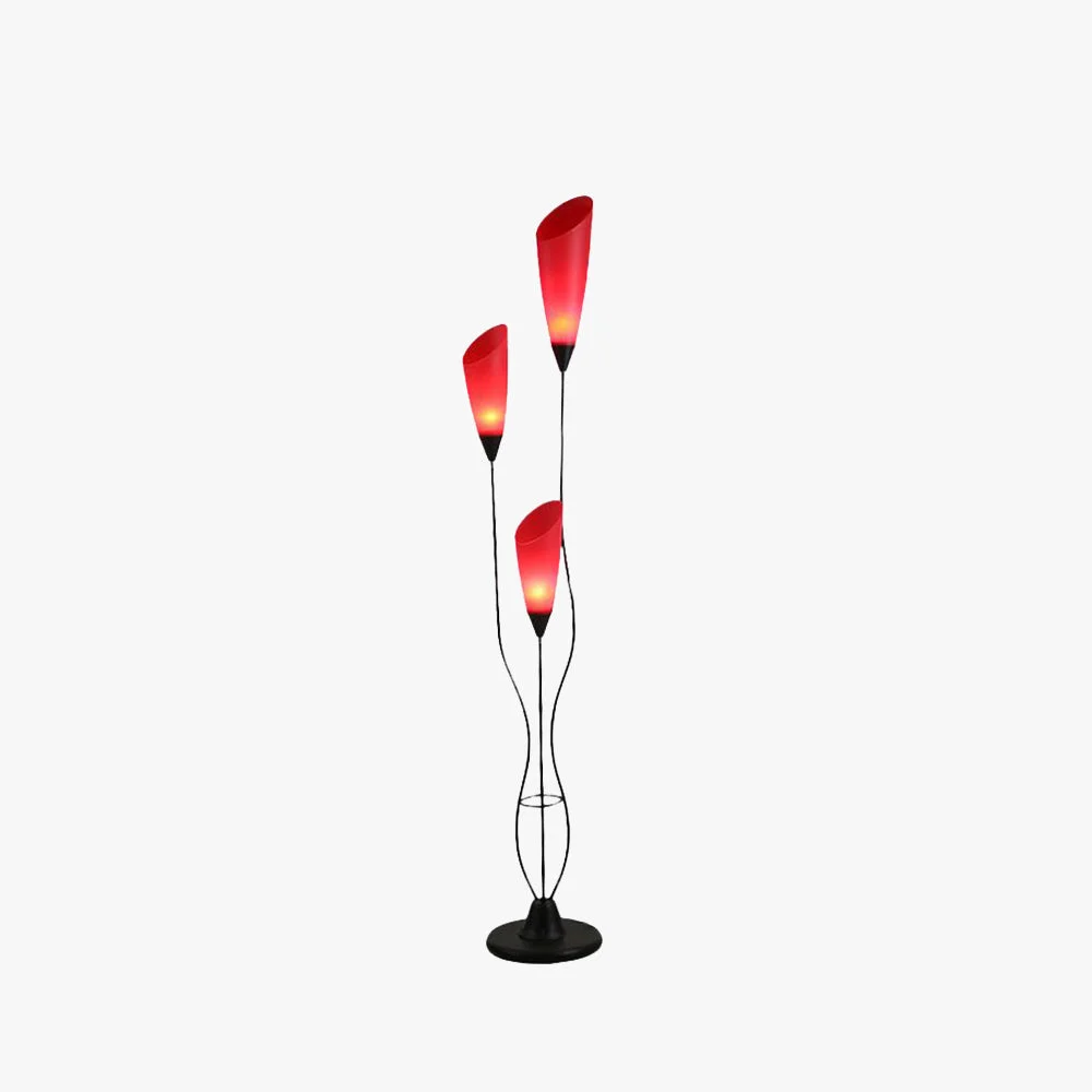 Trusted Bella Fackel Rote Stehlampe 3-flammig 168CM Lang Fashionable