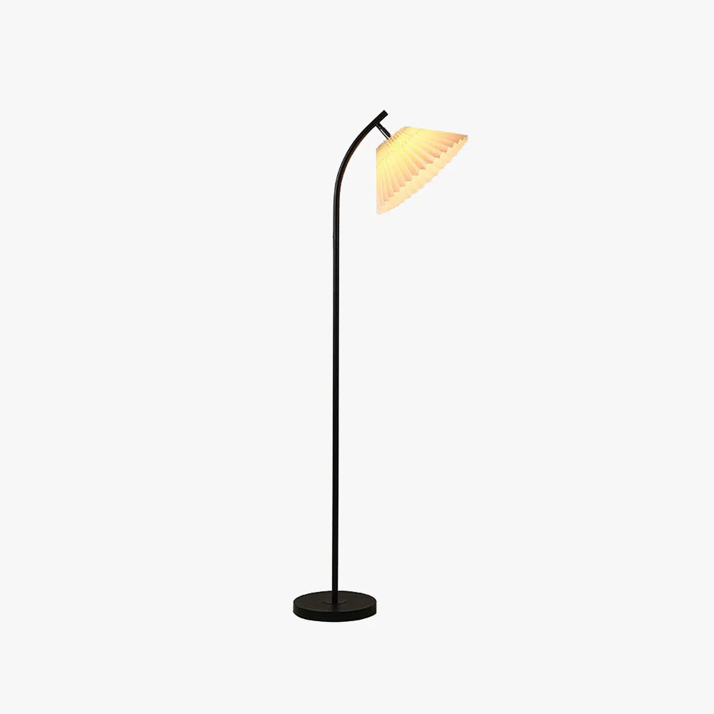 Consistent Ozawa Stehlampe Plissiert Metall 3 Farben 157CM Lang Easy-to-Use