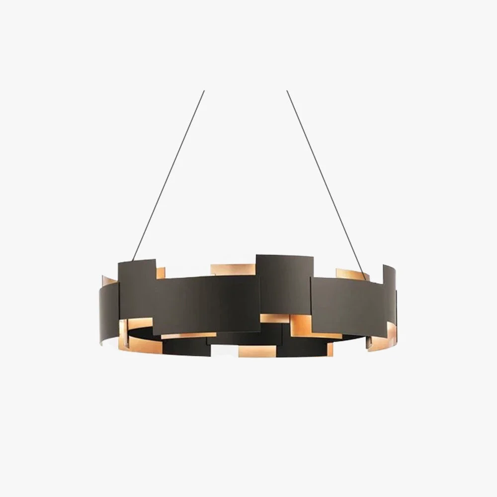 Convenient Evette Schwarze Pendellampe 6 8-flammig ∅60 80CM Superior